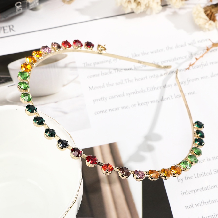 Băng đô hợp kim đính đá xinh xắn dành cho nữ