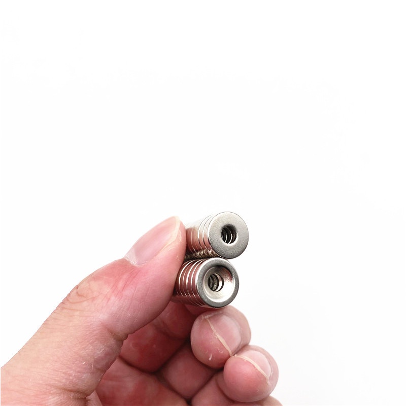 Nam châm câu cá có lỗ nhiều kích thước siêu hút