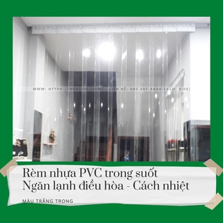 Rèm nhựa PVC ngăn lạnh điều hòa