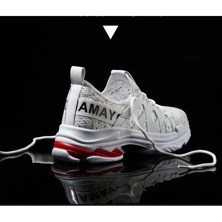 SALE XẢ KHO THANH LÝ - RẺ Combo Tất lười + Giày thể thao - Giày sneaker nam độn đế siêu nhẹ GN302 2020 WT ' ³ . ' . .