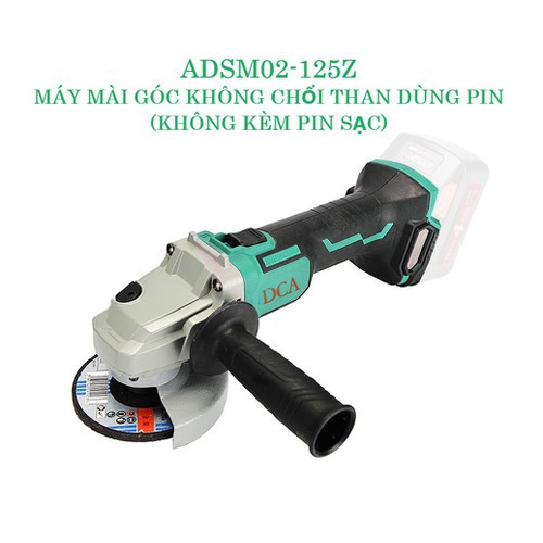 MÁY MÀI GÓC DÙNG PIN DCA ADSM02-125Z [CHÍNH HÃNG] MÁY CẮT CẦM TAY DCA [RẺ] MÁY MÀI GÓC MINI TOTAL INGCO