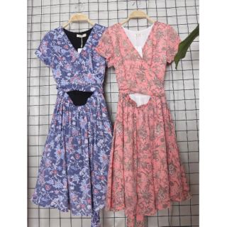 Đầm Xecop 👗thắt nơ eo sang chảnh