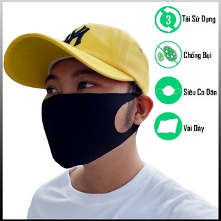 [Sale 40%] Set 10 khẩu trang vải 3D chống bụi,kháng khuẩn - khẩu trang vải su có thể giặt và tái sử dụng