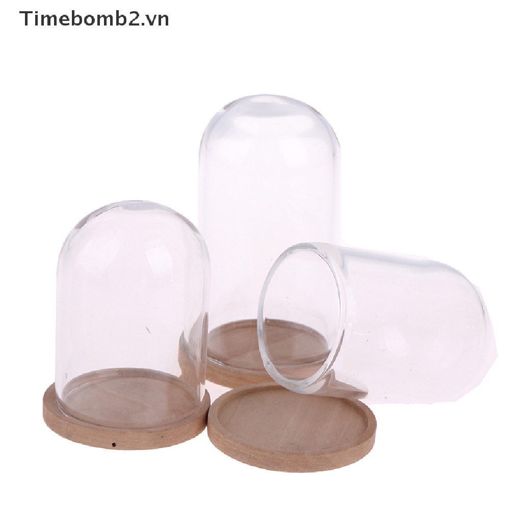 Lồng trưng bày hoa bằng thủy tinh thu nhỏ cho nhà búp bê 1: 12