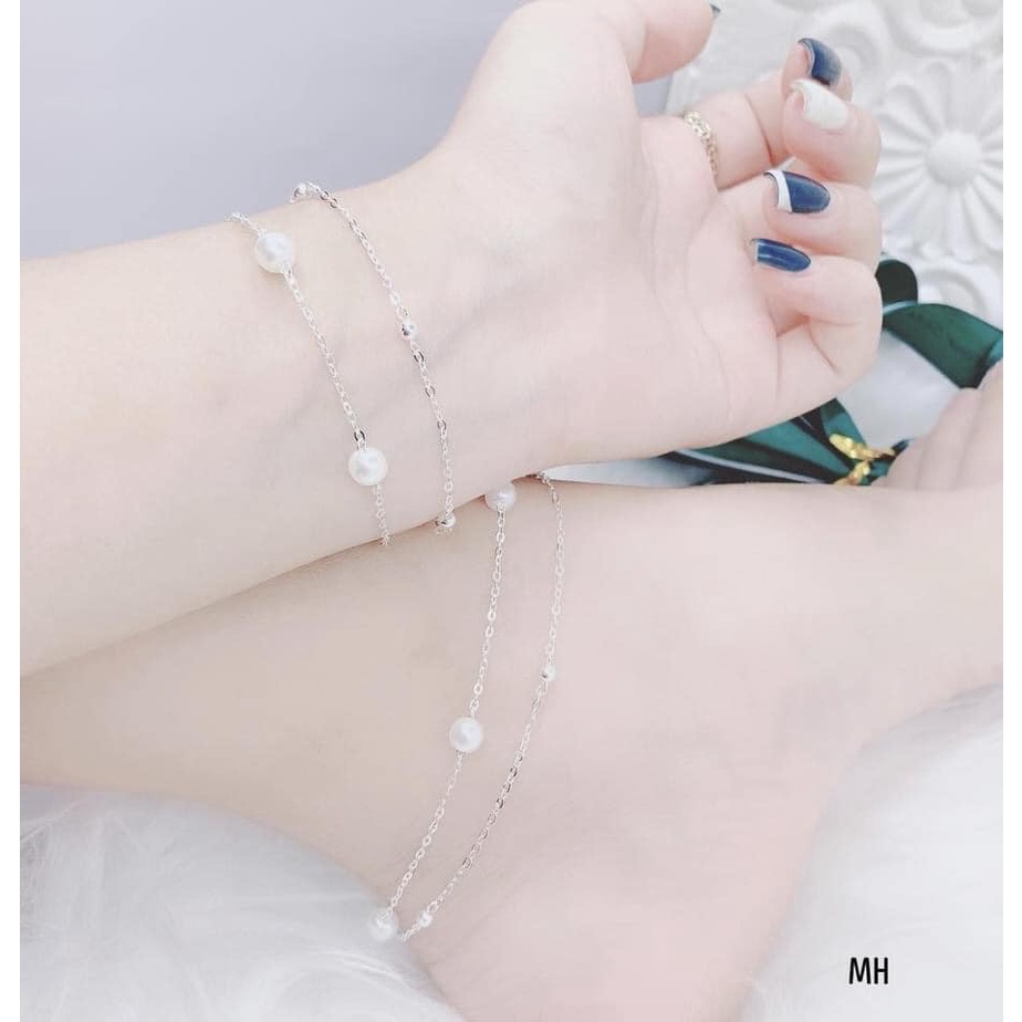 Lắc tay, lắc chân ngọc cho nữ LL65