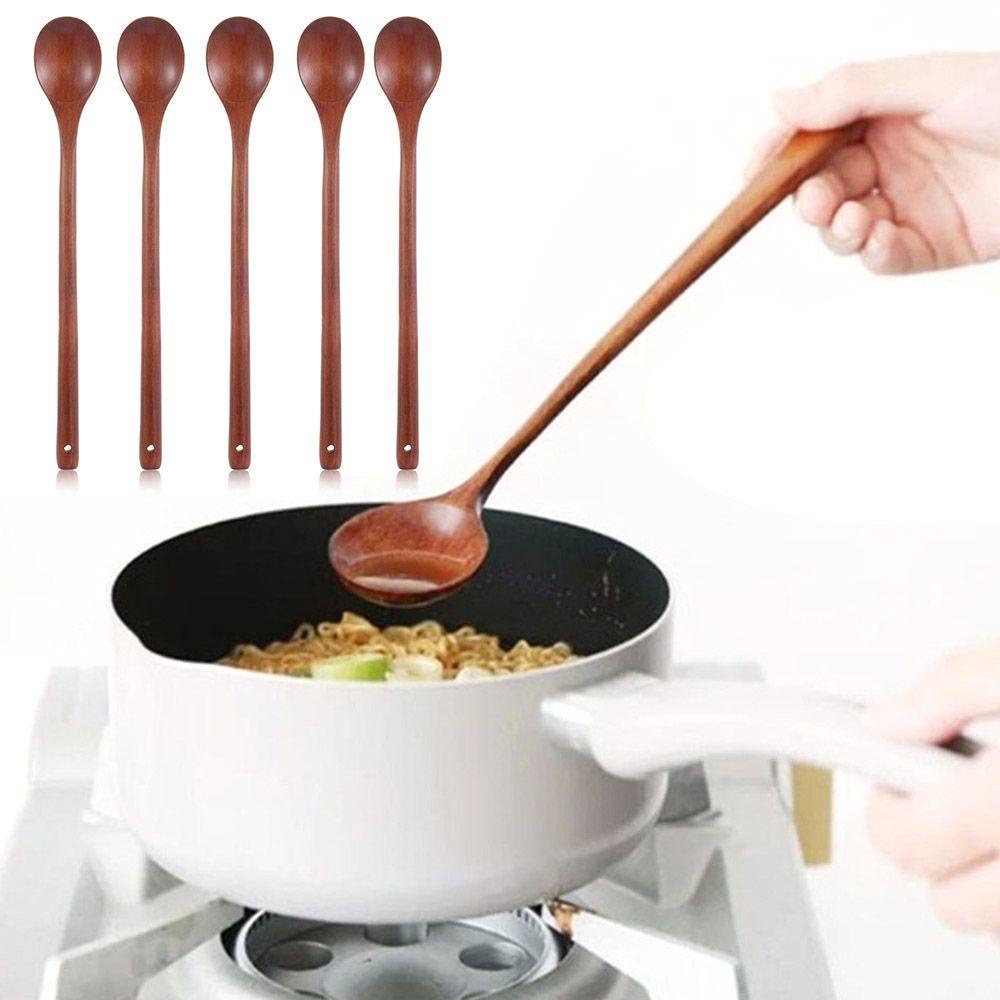 Muỗng Gỗ Tự Nhiên Dùng Uống Trà Phong Cách Nhật Bản