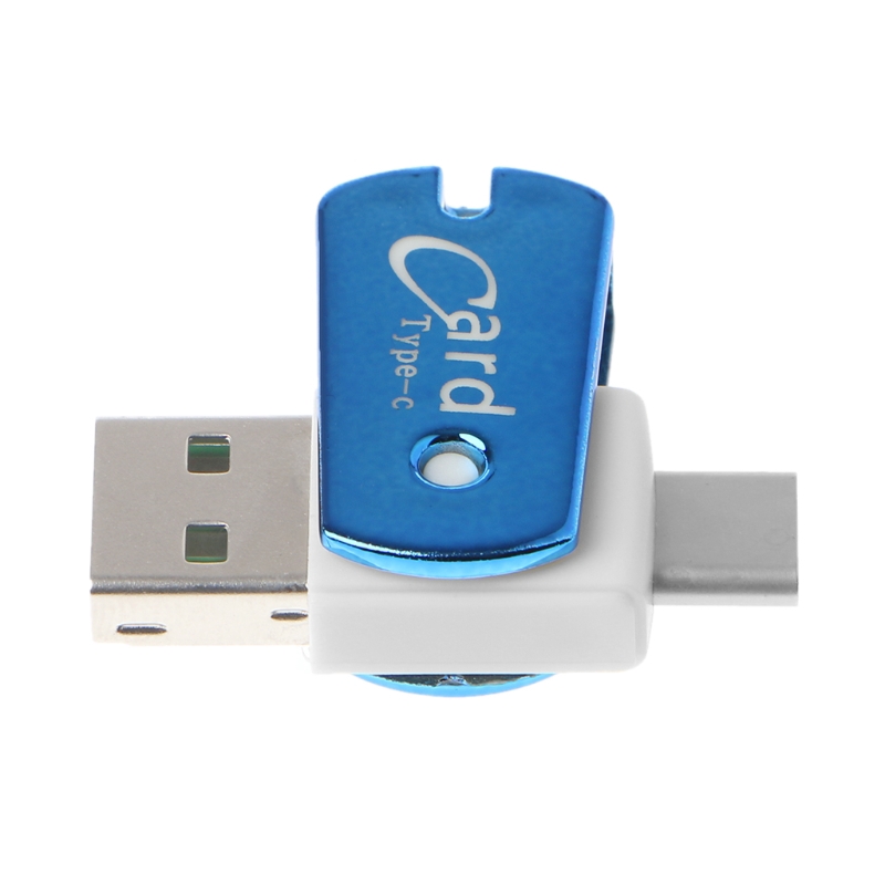 Đầu Đọc Thẻ Nhớ Wili Usb 3.1 Type C Usb-c Sang Micro Sd Tf Cho Pc Macbook Cellphone