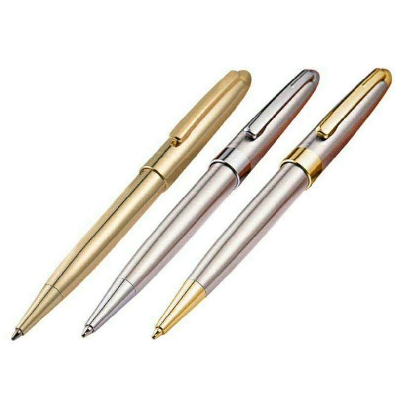 ✅Bút bi kim loại sang trọng bút ký cao cấp dạng xoay ngòi 1.0mm