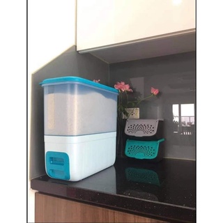 Thùng Gạo Rice Smart Aqua 10kg