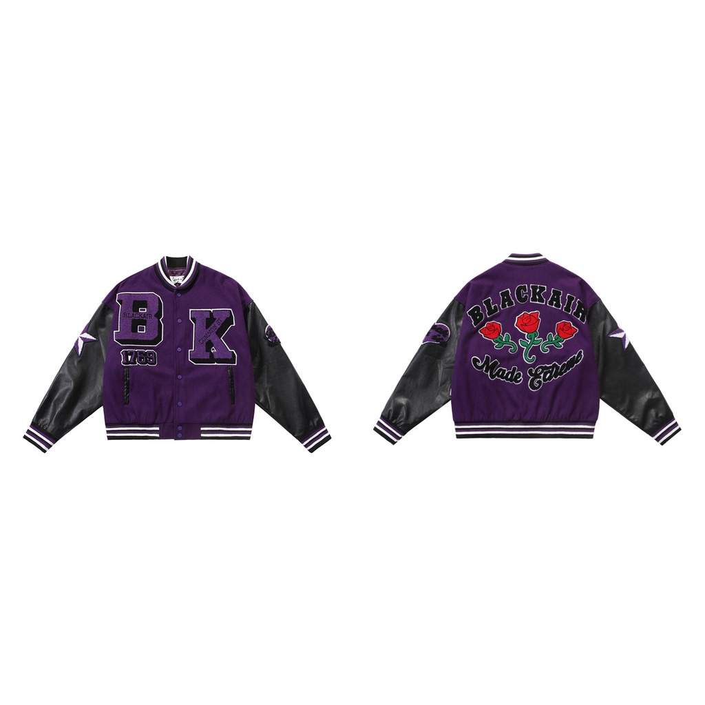 Áo khoác Made Extreme Dripping Ink 1769 Varsity Jacket