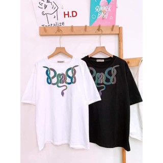 áo thun phản quan 7 màu rắn quấn cổ chất đẹp, áo thun tay lỡ phản quang