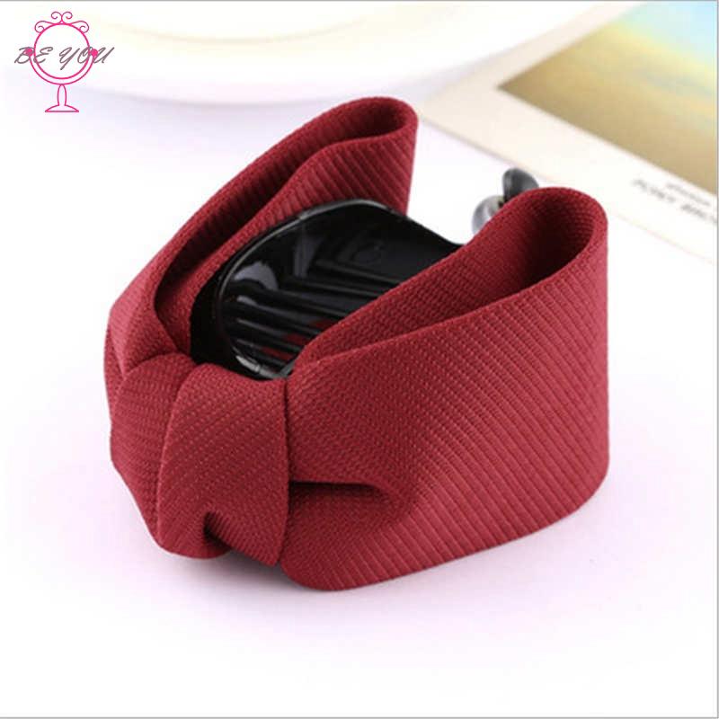 Kẹp tóc nữ đính nơ thời trang