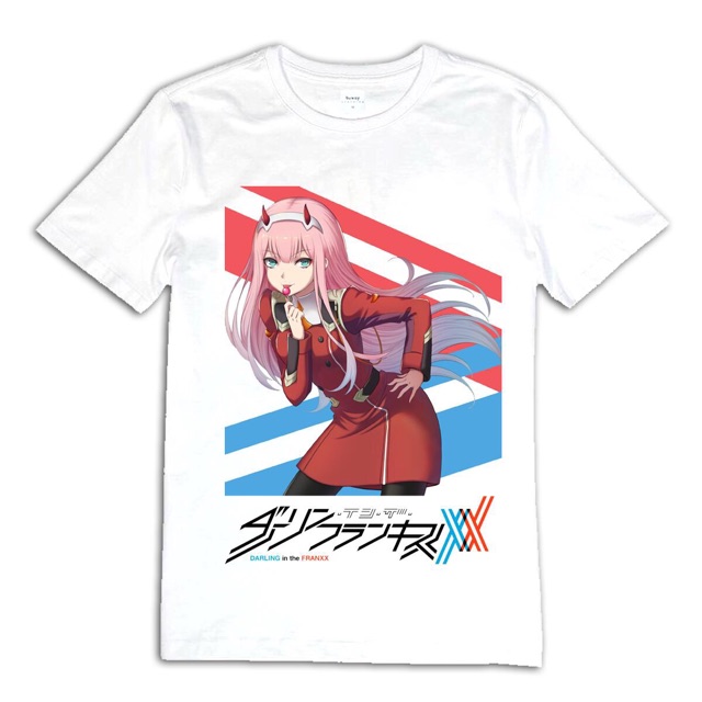 Áo thun anime darling in the flan xx