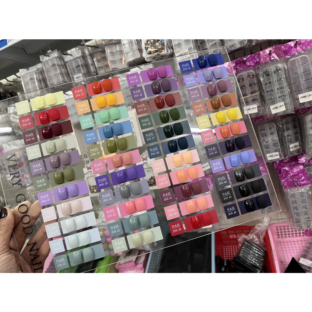 Set Sơn Hàn 44 Màu VERY GOOD NAIL [ TẶng Kèm Khung Bảng Màu ]