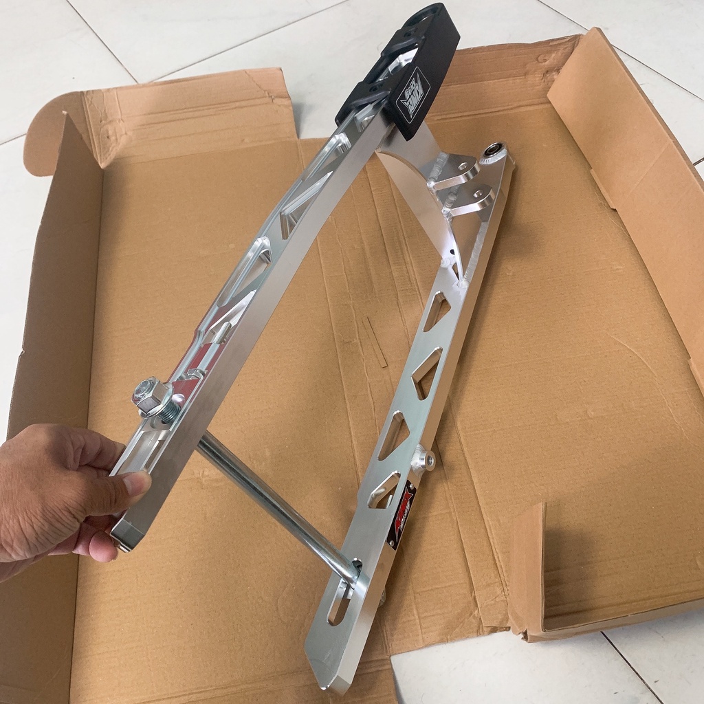 GẤP PHAY CNC như ZIN Exciter 150 (Ex150), Cứng Cáp Chắc Chắn, Màu Trắng CNC sáng bóng, đẹp, lên xe cực chất