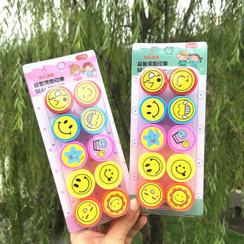 Bộ dấu khen thưởng tiếng anh