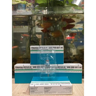 hộp một ống D3 bon cho bé uống 6 tháng một lần.