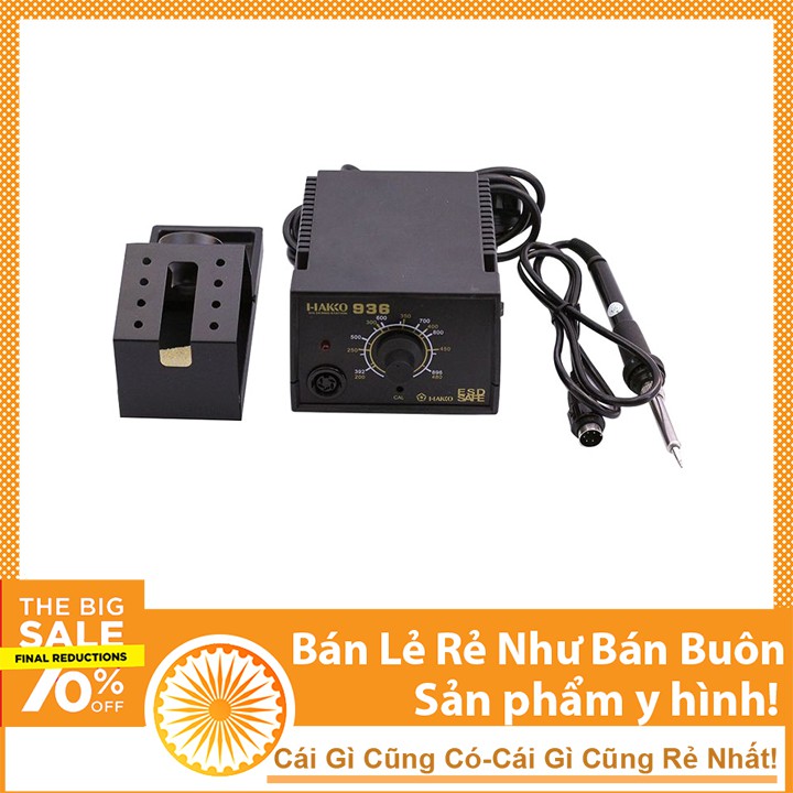 Máy Hàn Hakko 936 Hàn Cực Chuẩn, Nóng Cực Nhanh 1800g 220V