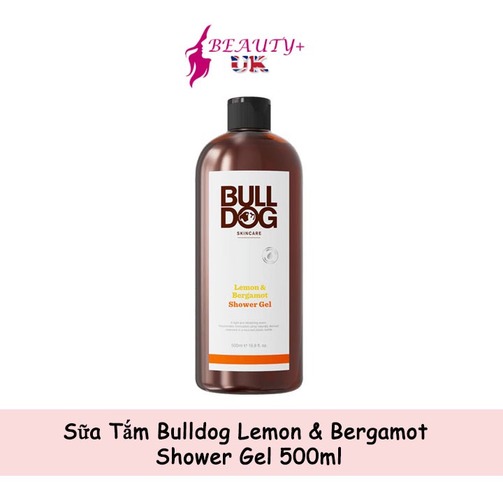 Sữa Tắm Bulldog Lemon &amp; Bergamot Shower Gel 500ml