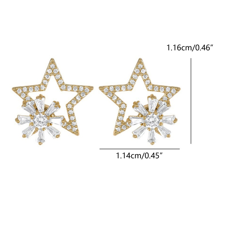 Bông Tai Bạc Không Gây Dị Ứng Thời Trang Cho Nữ