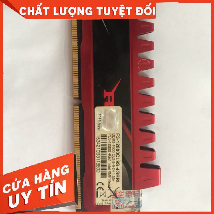 Ram Tản nhiệt Pc 4gb bus 1600