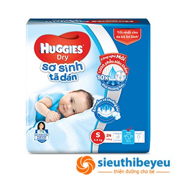 Miếng lót sơ sinh Huggies NB1 56/NB2 40/NB2 60