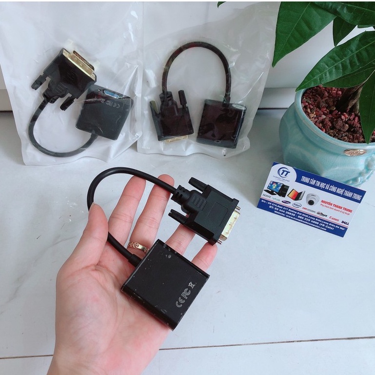 Cáp chuyển đổi DVI-D to VGA
