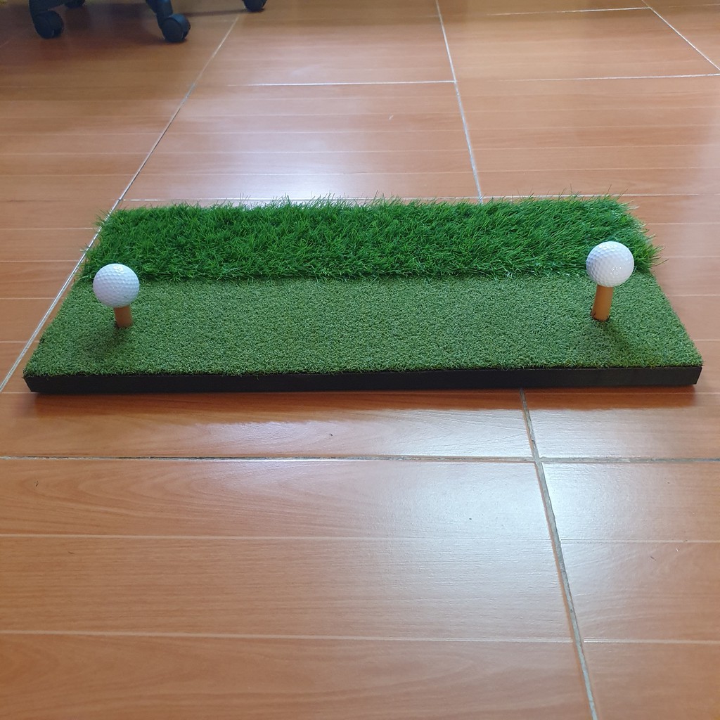 Thảm tập swing golf Mini [30cm x 60cm]: Kèm Tee cao su, Cao cấp, 2 lựa chọn.