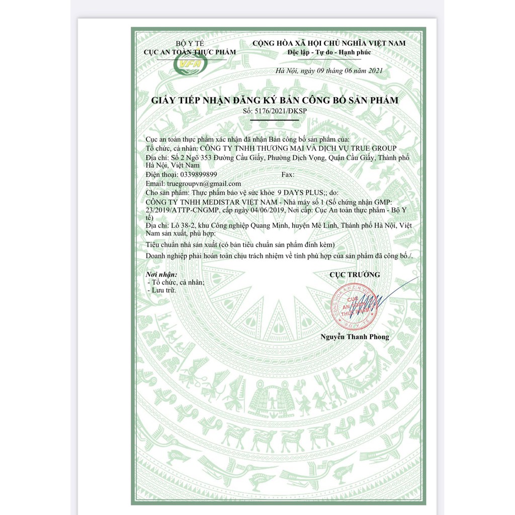 Thực phẩm chức năng làm đẹp da 9 DAYS PLUS - thức uống giúp da sáng mịn, chống oxi hoá, lão hoá