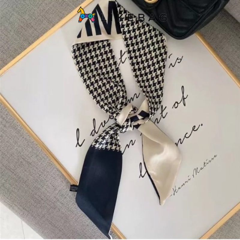 Khăn lụa trang trí túi xách Likebag