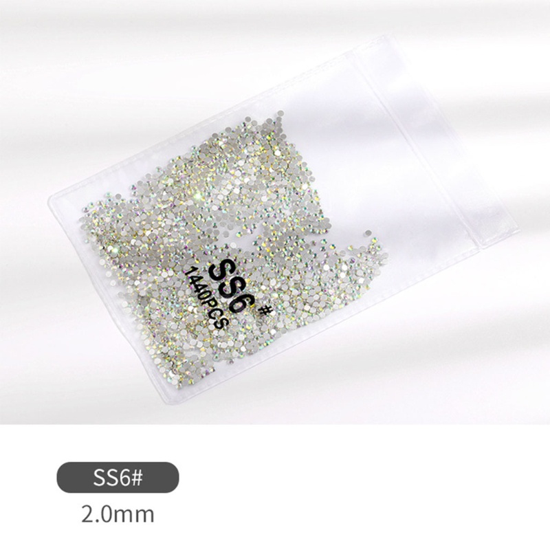 Hạt Pha Lê Kim Cương Mini xiangbao Phủi Bụi Móng Tay Kim Cương Lấp Lánh Đầy Màu Sắc AB Cho Nai