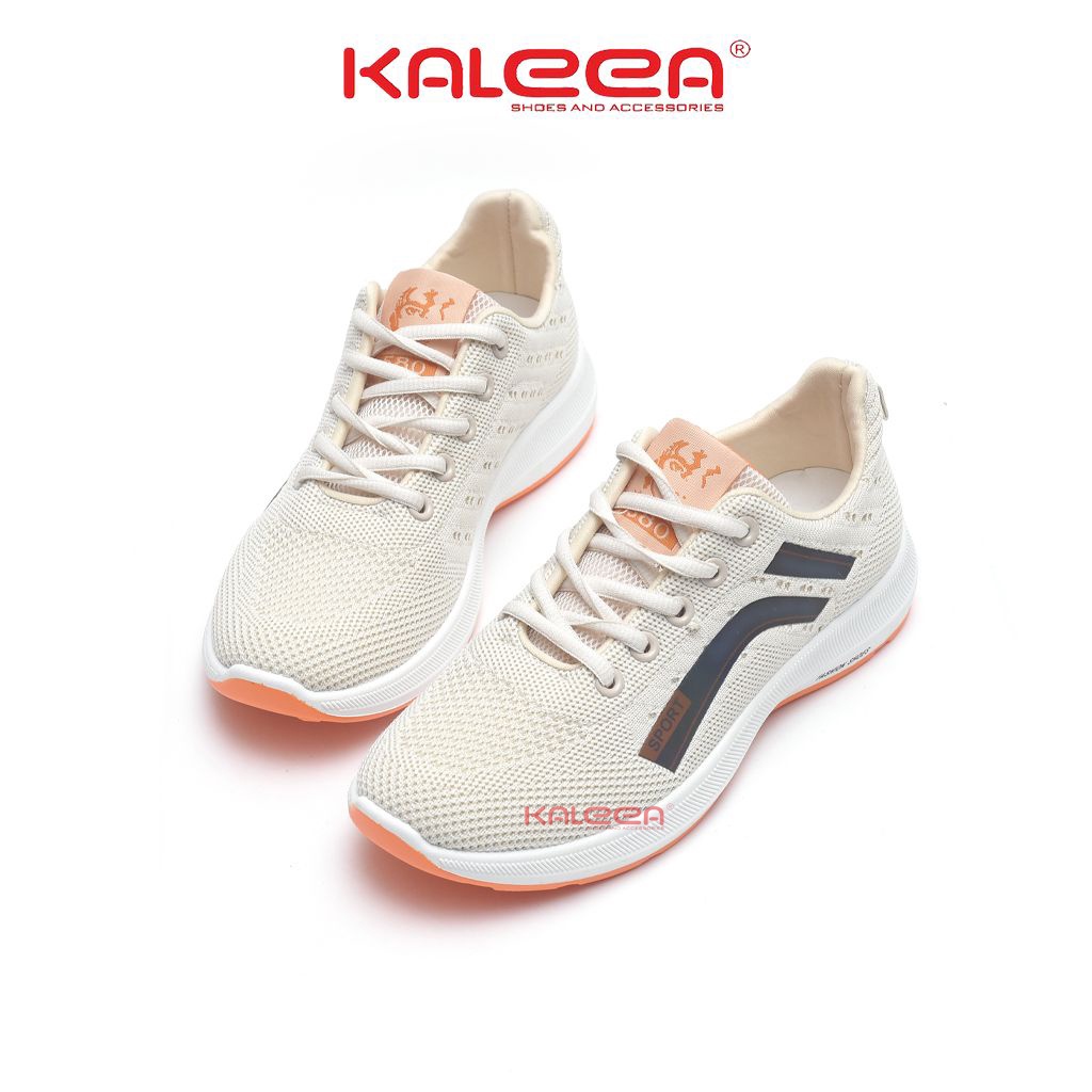 Giày Thể Thao Nữ KALEEA T12 Sneaker Đế Mềm Cao 3p