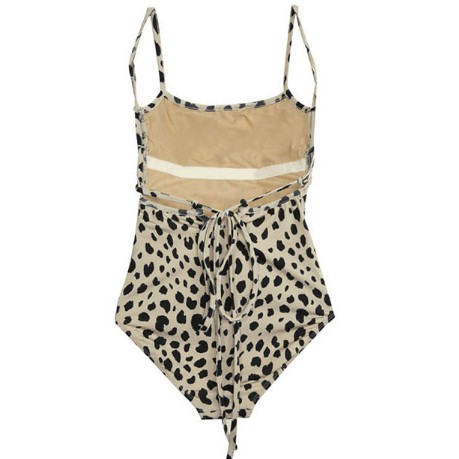 Bikini liền thân hoạ tiết beo chất thun lạnh co giãn cực tốt hàng Quảng Châu