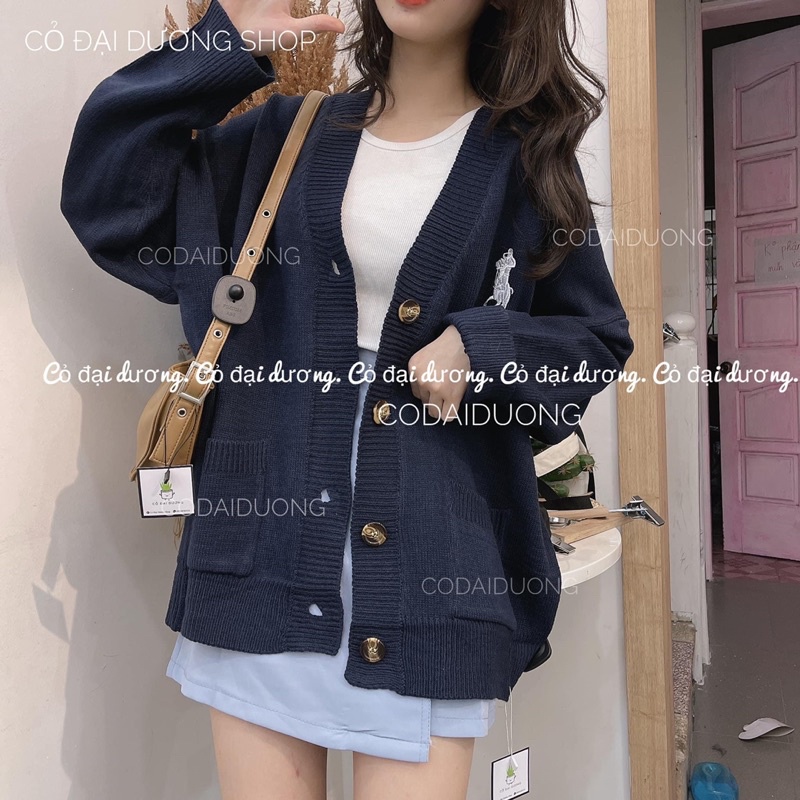 áo cadigan thêu ngựa | BigBuy360 - bigbuy360.vn