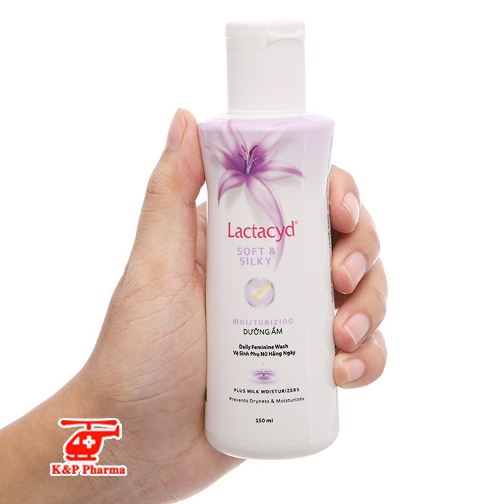 ✅ Dung dịch vệ sinh phụ nữ Lactacyd Soft &amp; Silky dưỡng ẩm – Giúp cân bằng sinh lý niêm mạc, thơm dịu