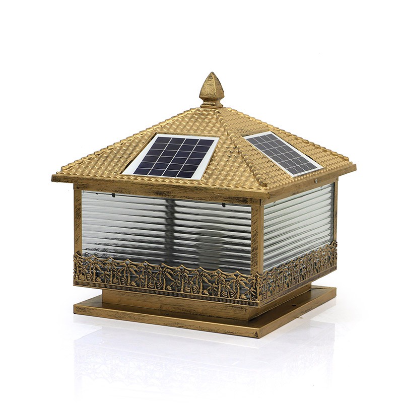 Đèn LED Trụ Cổng Năng Lượng Mặt Trời SUNTEK TC03 7W - Hàng Chính Hàng - Bảo hành 2 năm