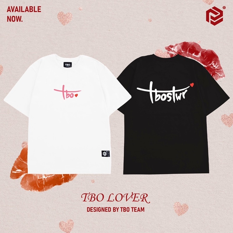 Áo thun tay lỡ Unisex LOVE TEE TBO Chính hãng