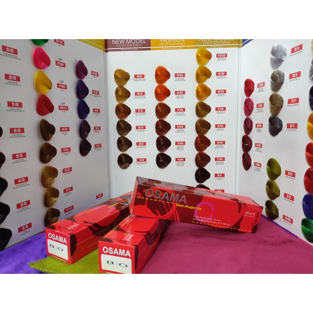 Màu nhuộm Osama không có oxy đi kèm