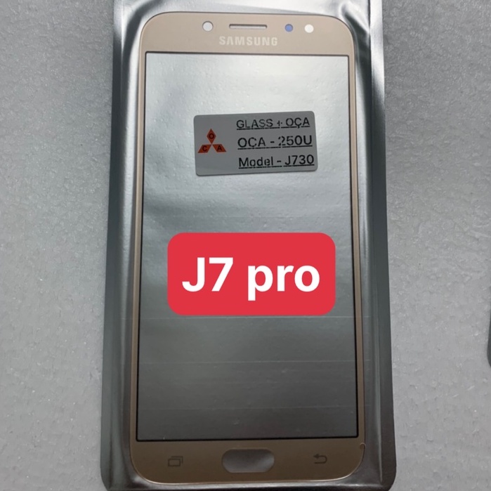 kính samsung J7 pro / J730 - kính ép liền keo