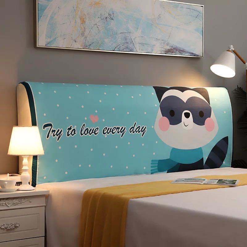 Vỏ Bọc Đầu Giường Chống Bụi Bằng Da 1.5m - 2m Thiết Kế Đơn Giản Hiện Đại