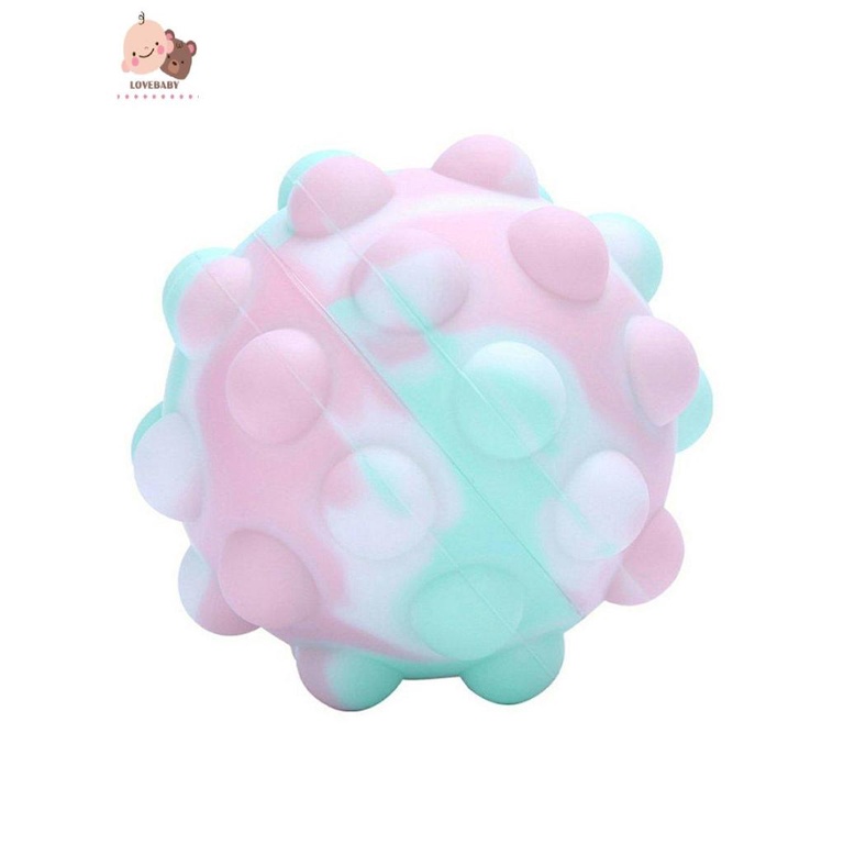 Rodent Pioneer Ball Squeeze 3D Elastic Silicone Ball Sensory Vent Ball