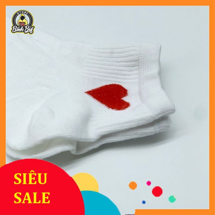 Tất nam nữ cổ ngắn hàn quốc