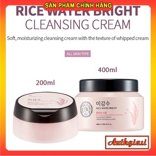 Kem tẩy trang tinh chất gạo The Face Shop Rice Water Bright Cleansing Cream TFS 200ml / 400ml