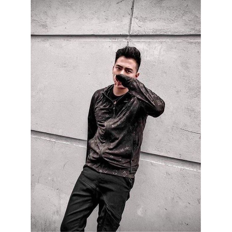 Áo khoác chống nắng nam/nữ LV vân nổi chất vải umi dày dặn có mũ vải mềm mát thoáng khí cao cấp MINFASHION