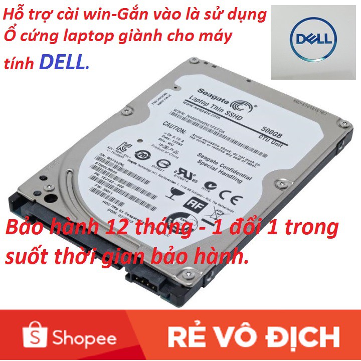 Ổ cứng HDD laptop  80gb 120gb 160gb 250gb 320gb 500gb  giành cho máy tính DELL - bảo hành 12 tháng. | WebRaoVat - webraovat.net.vn