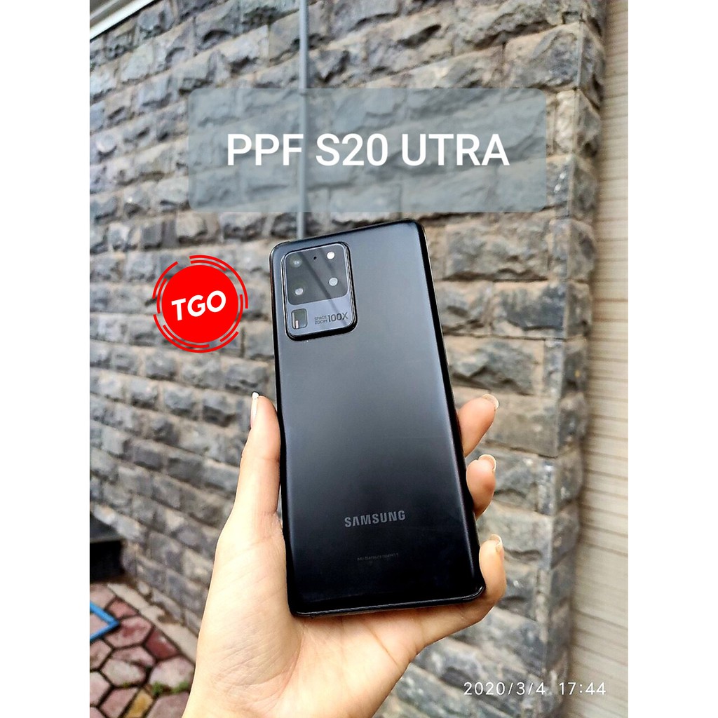 Miếng dán PPF cao cấp Samsung S20 / S20 Plus / S20 Ultra / S20 FE màn hình, mặt lưng