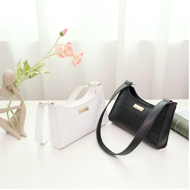 Túi kẹp nách nữ đeo vai da thời trang đi chơi cao cấp phong cách Hàn Quốc rẻ đẹp OLUKA STORE TĐV056