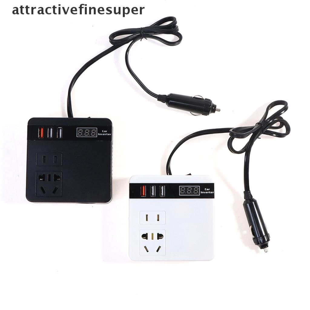 Bộ chuyển đổi nguồn điện 150W 12V/ 24V sang 110V/ 220V dành cho xe hơi