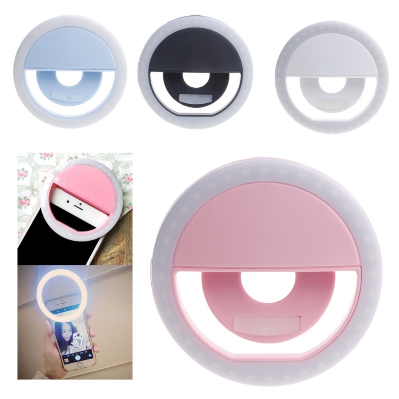 Vòng Đèn LED Hỗ Trợ Chụp Ảnh Selfie Cho Điện Thoại Android