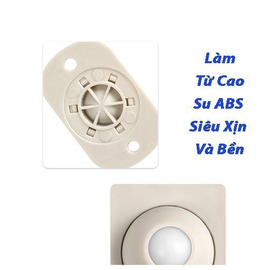 Bộ 4 Bánh Xe Dán  Di Chuyển Thùng, Hộp - Xoay 360 Dễ Dàng,Siêu Bền, Chịu Lực Tốt 88257 SHOP KHO TỔNG VP88